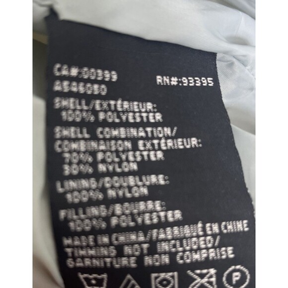 Artic Expedition Women's Berber Coat Hidden Hood Ivory Blue-Grn Size Medium NEW - Picture 13 of 16